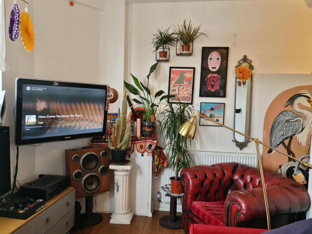 Bright, Roomy, Colourful Flat In Hove Exterior foto